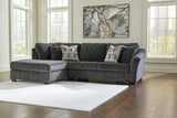 Biddeford Shadow 2-Piece LAF Chaise Sectional from Ashley Furniture - Luna Furniture
