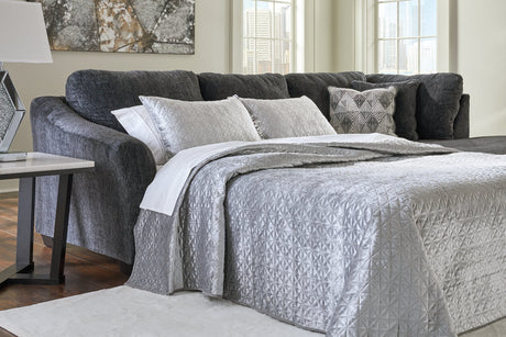 Biddeford Shadow 2-Piece RAF Chaise Sleeper Sectional from Ashley - Luna Furniture