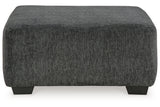 Biddeford Shadow Oversized Swivel Chair and Ottoman from Ashley Furniture - Luna Furniture