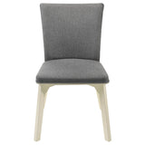 Biloxi Gray Dining Side Chair, Set of 2 from Coaster - Luna Furniture