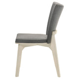 Biloxi Gray Dining Side Chair, Set of 2 from Coaster - Luna Furniture