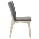 Biloxi Gray Dining Side Chair, Set of 2 from Coaster - Luna Furniture