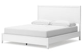 Binterglen White California King Panel Bed from Ashley - Luna Furniture