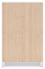 Binterglen White Full Panel Bed, Dresser, Chest and Nightstand from Ashley - Luna Furniture