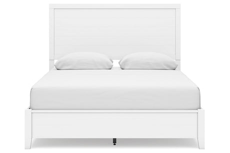 Binterglen White Queen Panel Bed from Ashley - Luna Furniture