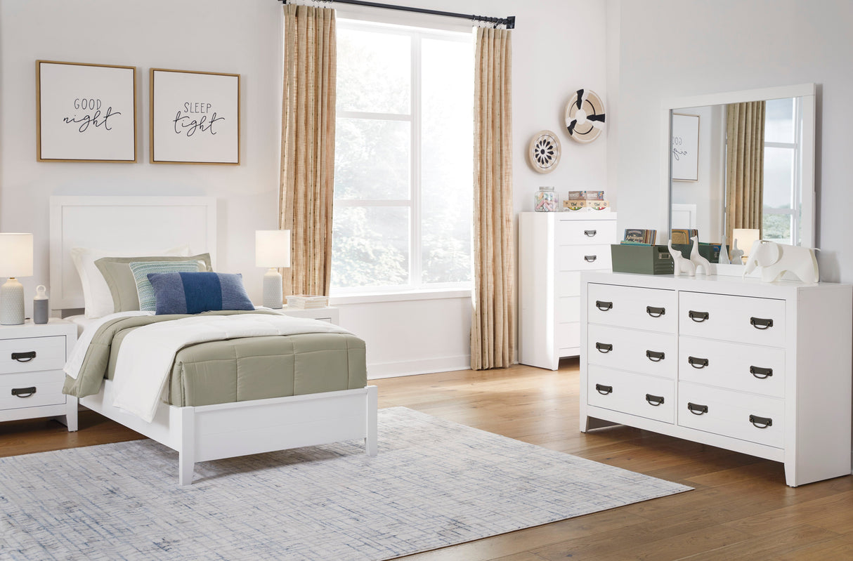 Binterglen White Youth Panel Bedroom Set from Ashley - Luna Furniture