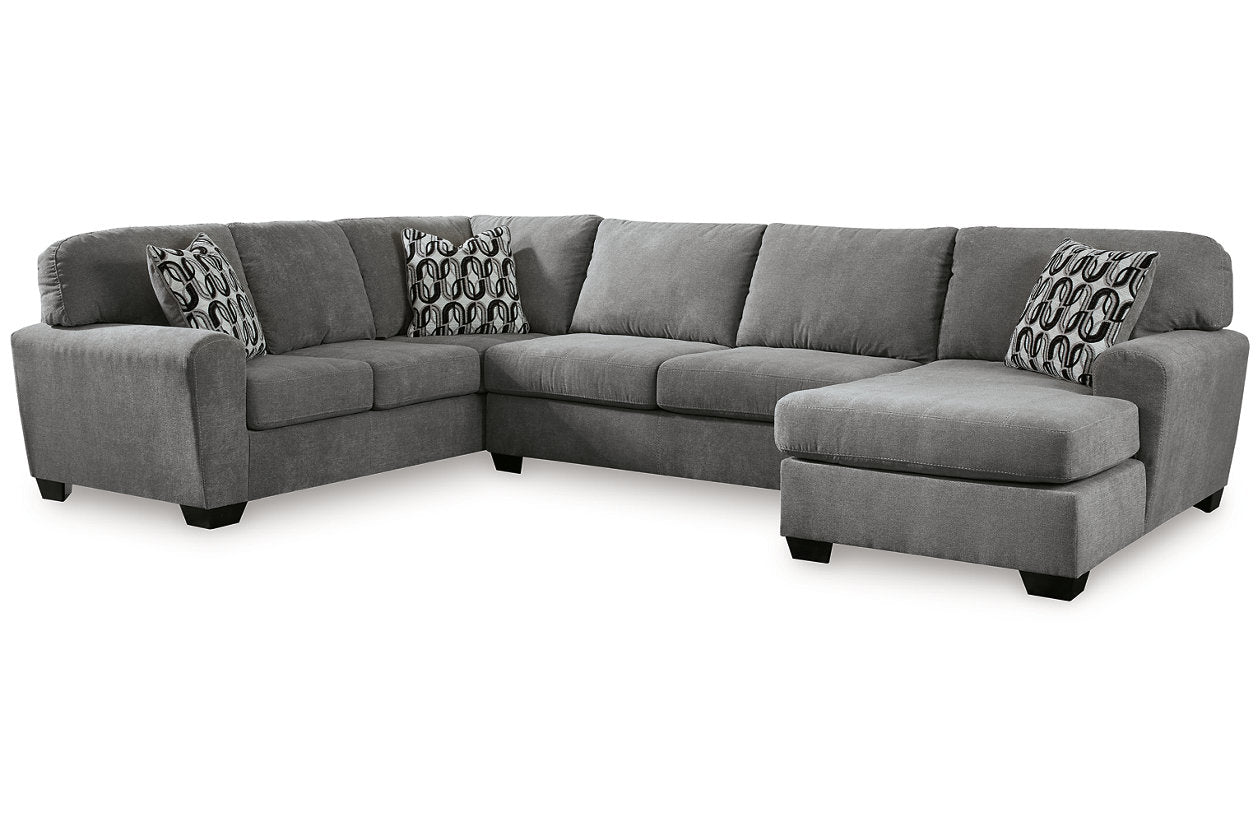 Birkdale Court Gray 3-Piece Sectional with Chaise 32402S2 – Luna