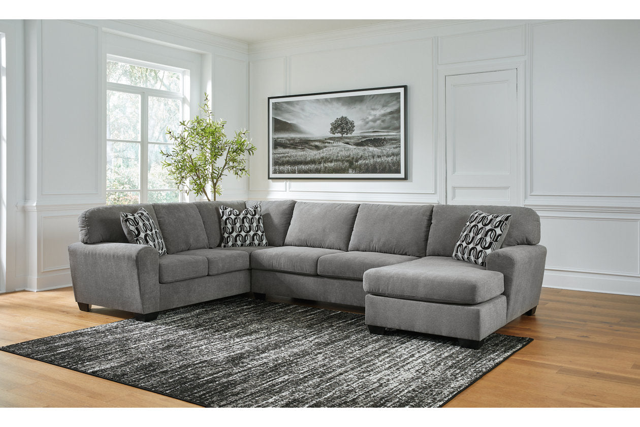 Birkdale Court Gray 3-Piece Sectional with Chaise 32402S2 – Luna