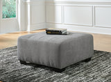 Birkdale Court Gray Oversized Accent Ottoman from Ashley Furniture - Luna Furniture