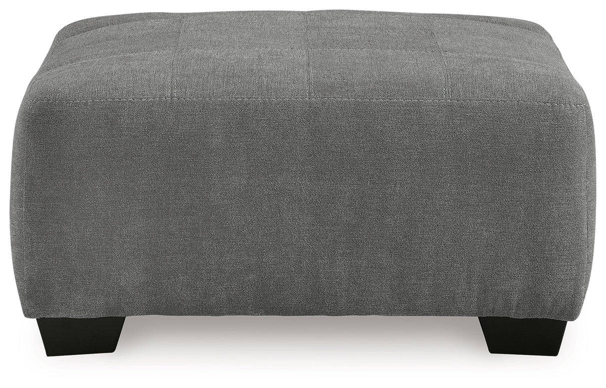 Birkdale Court Gray Oversized Accent Ottoman from Ashley Furniture - Luna Furniture
