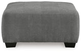 Birkdale Court Gray Oversized Accent Ottoman from Ashley Furniture - Luna Furniture