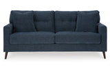 Bixler Navy Sofa, Loveseat and Chair from Ashley Furniture - Luna Furniture