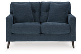 Bixler Navy Sofa, Loveseat and Chair from Ashley Furniture - Luna Furniture