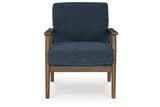 Bixler Navy Sofa, Loveseat and Chair from Ashley Furniture - Luna Furniture