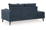 Bixler Navy Sofa and Chaise from Ashley - Luna Furniture
