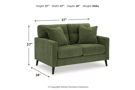 Bixler Olive Sofa, Loveseat and Chair from Ashley - Luna Furniture