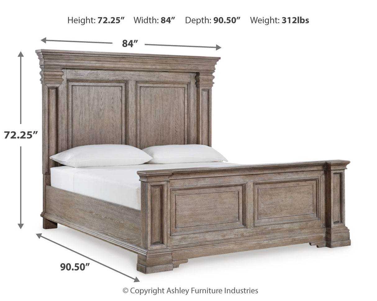Blairhurst King Panel Bed, Dresser, Chest and 2 Nightstands from Ashley Furniture - Luna Furniture