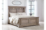 Blairhurst Light Grayish Brown Queen Panel Bed from Ashley - Luna Furniture