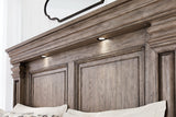 Blairhurst Light Grayish Brown Queen Panel Bed from Ashley - Luna Furniture