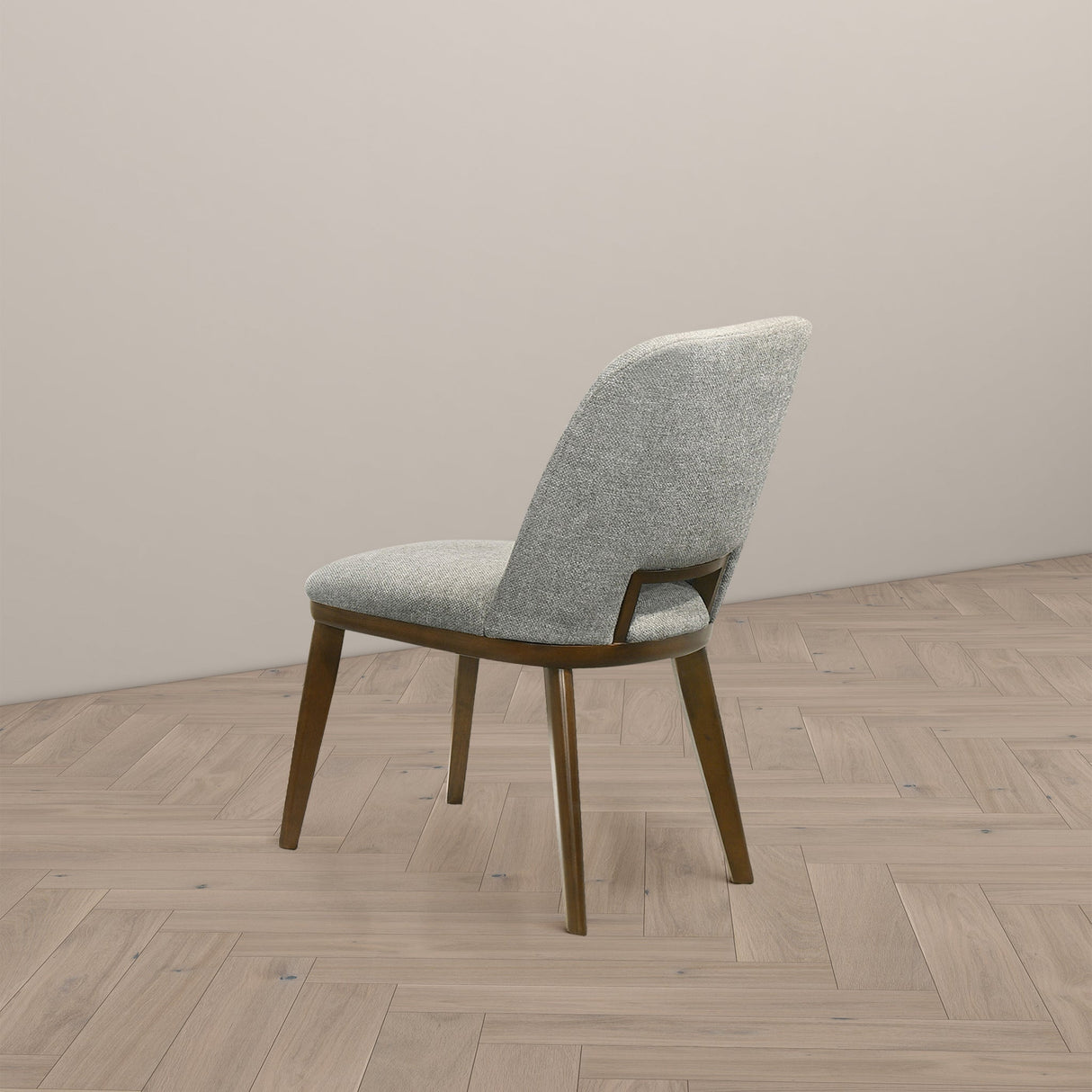 Blake Light Grey Fabric Dining Chair (Set of 2) from Ashcroft Furniture - Luna Furniture