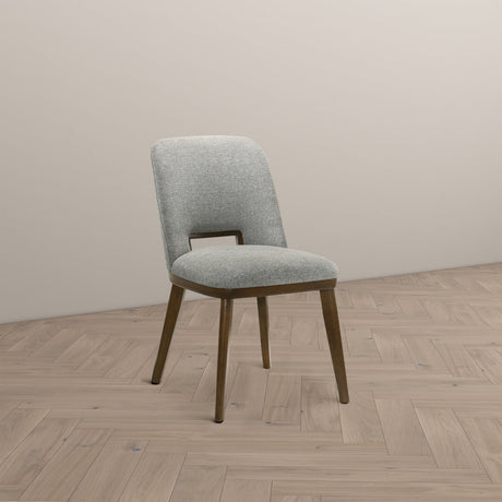 Blake Light Grey Fabric Dining Chair (Set of 2) from Ashcroft Furniture - Luna Furniture
