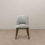 Blake Light Grey Fabric Dining Chair (Set of 2) from Ashcroft Furniture - Luna Furniture