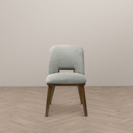 Blake Light Grey Fabric Dining Chair (Set of 2) from Ashcroft Furniture - Luna Furniture