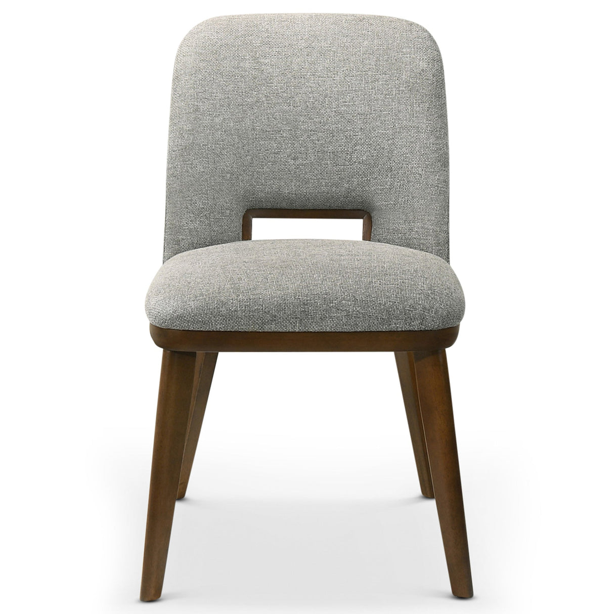 Blake Light Grey Fabric Dining Chair (Set of 2) from Ashcroft Furniture - Luna Furniture