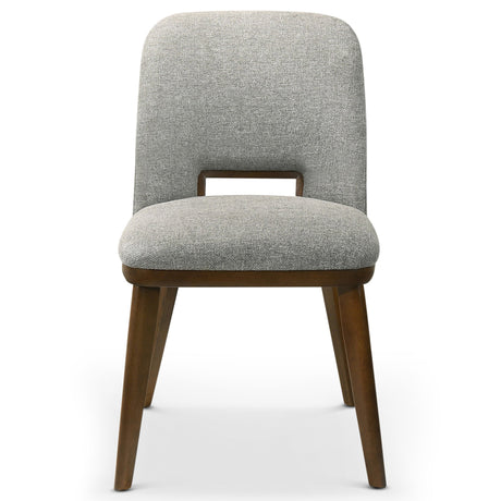 Blake Light Grey Fabric Dining Chair (Set of 2) from Ashcroft Furniture - Luna Furniture