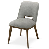 Blake Light Grey Fabric Dining Chair (Set of 2) from Ashcroft Furniture - Luna Furniture