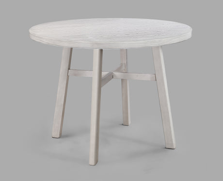 Blanche Gray Round Counter Height Dining Table from Crown Mark - Luna Furniture