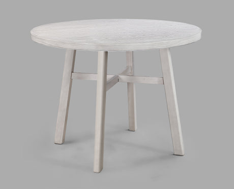 Blanche Gray Round Counter Height Dining Table from Crown Mark - Luna Furniture