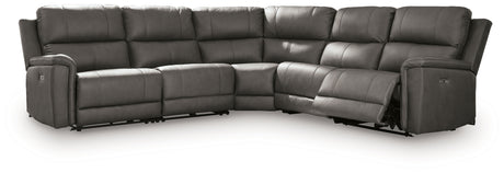 Bleckley Anchor 5-Piece Power Reclining Sectional from Ashley - Luna Furniture