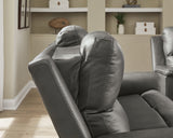 Bleckley Anchor Power Reclining Loveseat with Console from Ashley - Luna Furniture