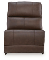 Bleckley Espresso Armless Chair from Ashley Furniture - Luna Furniture
