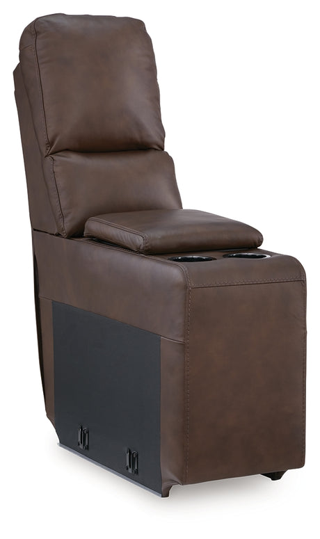 Bleckley Espresso Console with Storage from Ashley - Luna Furniture