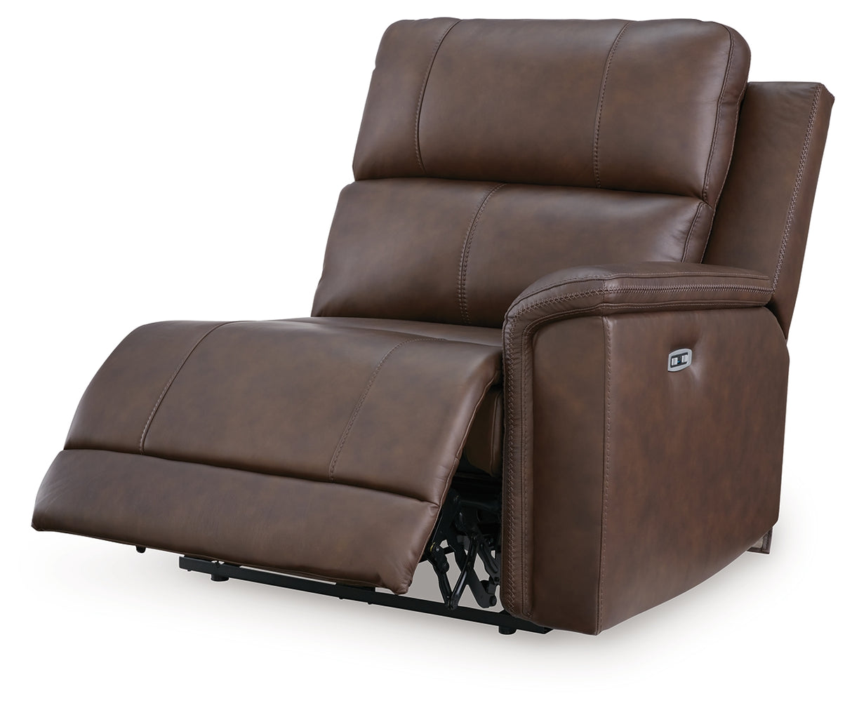 Bleckley Espresso Right-Arm Facing Power Recliner from Ashley Furniture - Luna Furniture