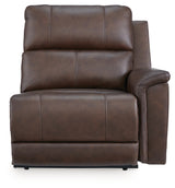 Bleckley Espresso Right-Arm Facing Power Recliner from Ashley Furniture - Luna Furniture