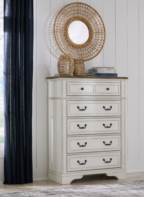 Blendon Two-tone Chest of Drawers from Ashley - Luna Furniture