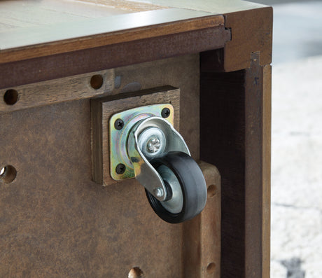 Boardernest Coffee Table with 1 End Table in Brown from Ashley - Luna Furniture