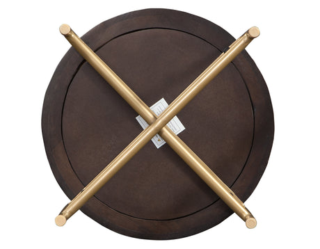 Bobbi 30″ Round Solid Wood End Table from Steve Silver - Luna Furniture