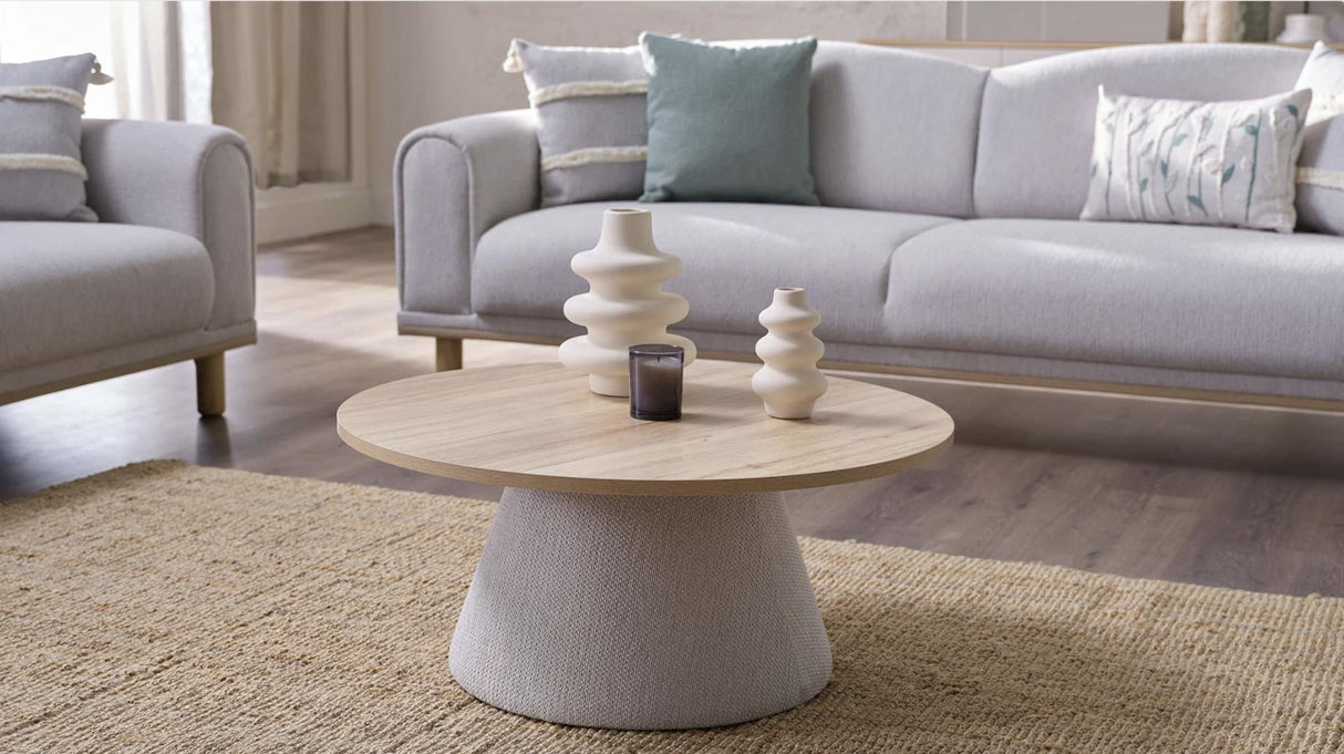 Boheems Cream Loveseat from Bellona - Luna Furniture