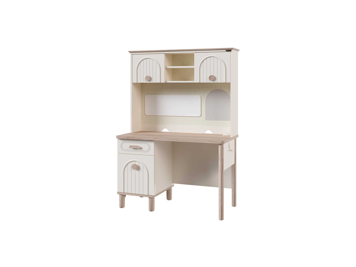 Bohemsoft Youth Bedroom Set (Twin Bed & Study Desk & Nightstand) from Furnia - Luna Furniture