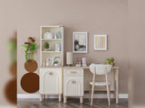 Bohemsoft Youth Bedroom Set (Twin Bed & Study Desk & Nightstand) from Furnia - Luna Furniture