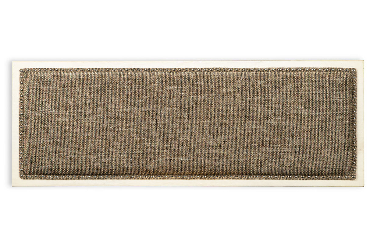 Bolanburg Antique White Counter Height Dining Table, 4 Stools, Bench and 2 Display Cabinets from Ashley - Luna Furniture