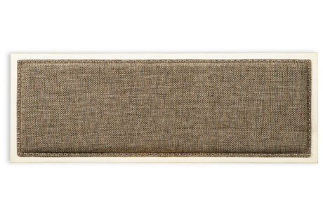 Bolanburg Antique White Counter Height Dining Table, 4 Stools, Bench and 2 Display Cabinets from Ashley - Luna Furniture