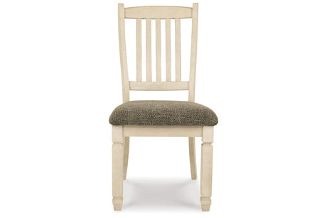 Bolanburg Two-tone Dining Table, 6 Chairs, and Bench from Ashley - Luna Furniture