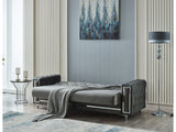Bolivya 3-pieces (Sofa & Loveseat & Chair) Livingroom Set in Grey from Furnia - Luna Furniture