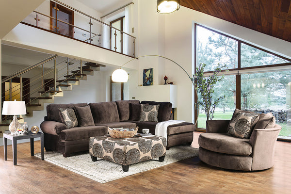 Bonaventura Brown Sectional