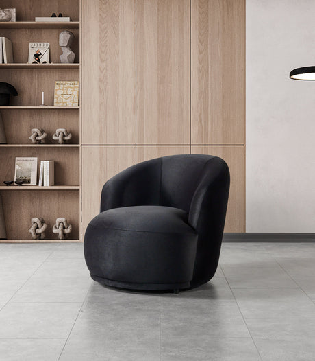 Bonita Black Velvet Living Room Set from Nova Furniture - Luna Furniture